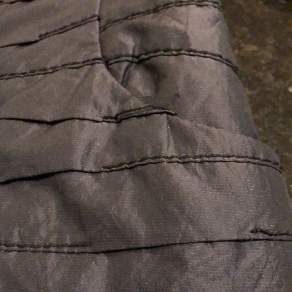 Laundry By Shelli Segal Plum Puffer Jacket Hood M - Picture 7 of 8